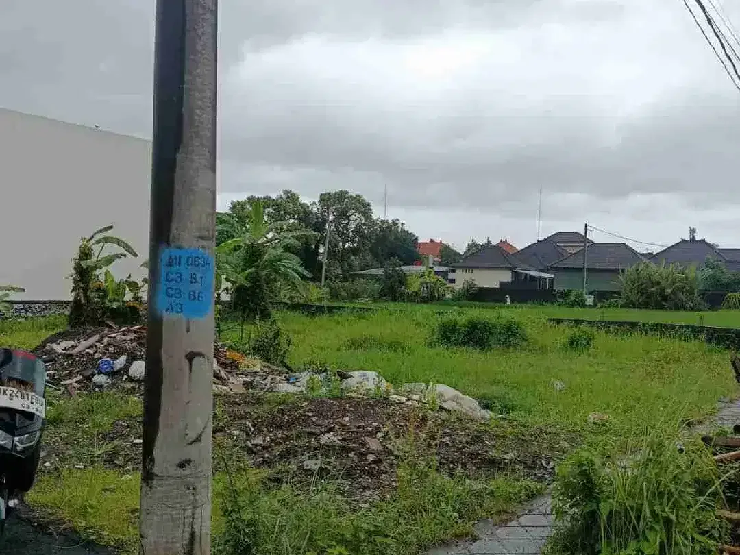 TANAH BUDUK PERBATASAN DENGAN CANGGU LINGKUNGAN VILLA AREA VIEW SAWAH - Image 4 of 7