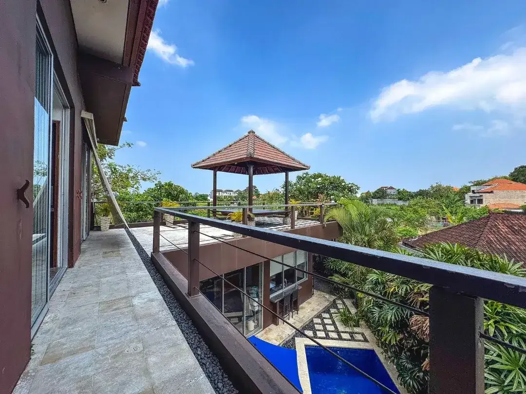 VILLA 3KT MODERN DENGAN PEMANDANGAN SAWAH DI KEROBOKAN - Image 5 of 10