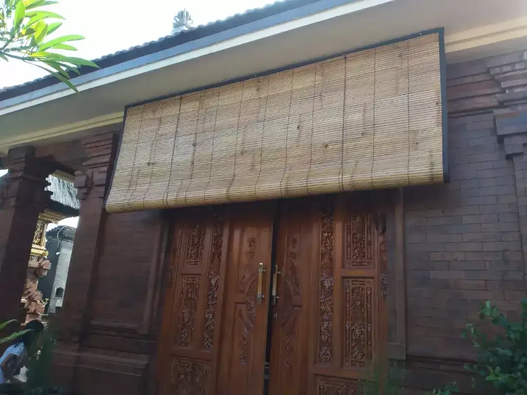 Krey/tirai bambu bali natural - Image 3 of 5