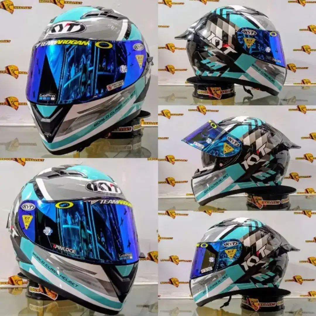 Helem KYT FR F2 Sudah ganteng + headset musik - Image 1 of 4