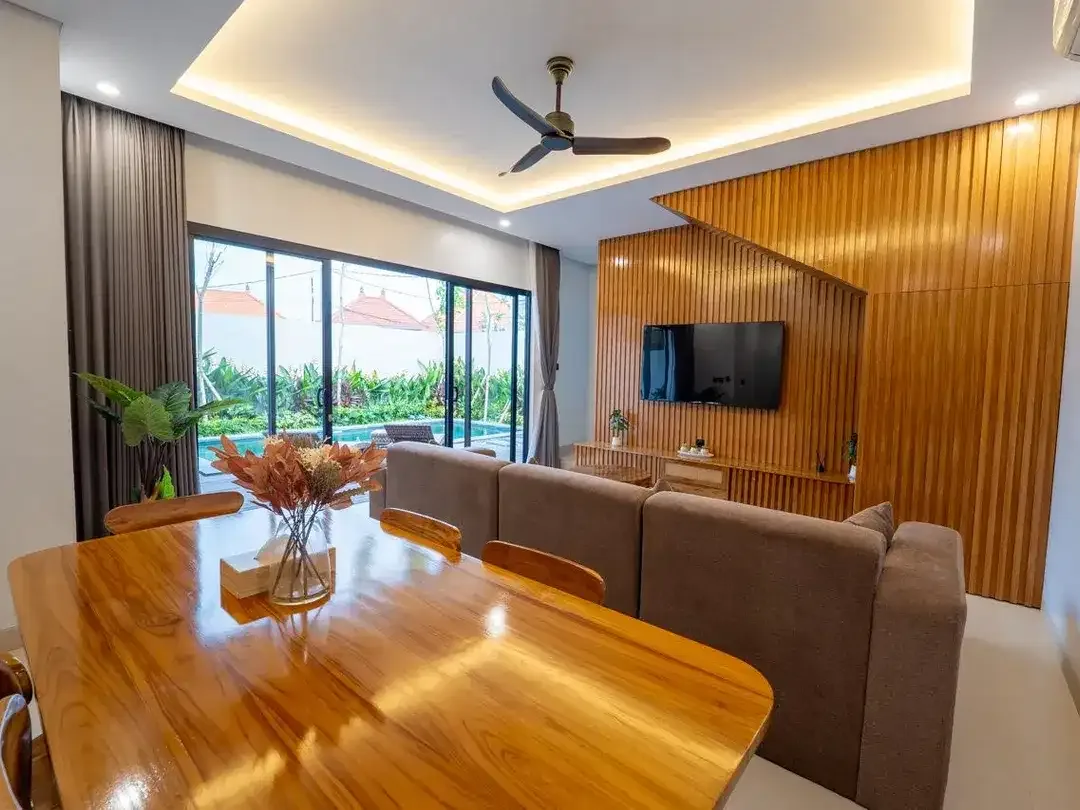 Brand New Fully Furnished 3-Bedroom Villa For Rent In Berawa, Canggu - Image 9 of 10