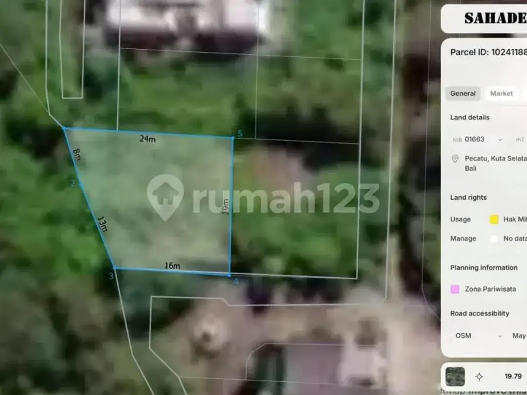 Tanah Kavling Perumaham Elit Pecatu Hanya 5 Menit Ke Pantai Deamland - Image 3 of 5