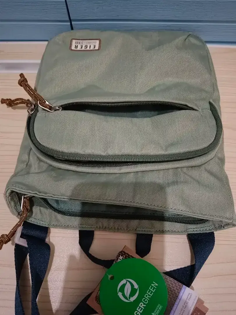 200rb BARU-Tas Eiger DIJAMIN ORI Bisa Handbag Slempang Uk.2L 21x3x24.5 - Image 8 of 10