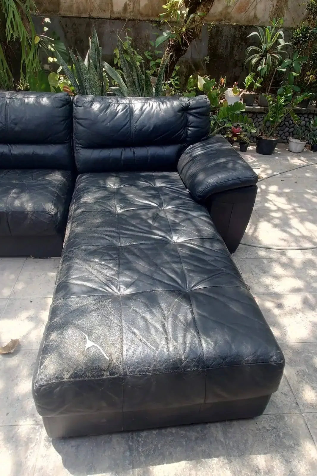 Sofa Cellini Sofa Genuine Kulit Ola L shape deluxe - Image 2 of 5