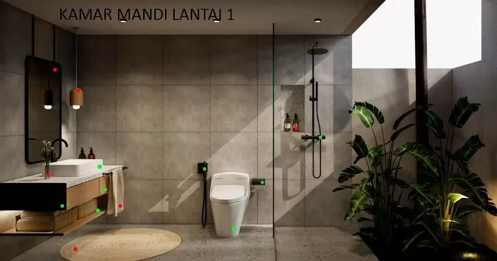 Dijual Villa 3 Kamar Tidur di tengah areal villa elite di Jimbaran. - Image 6 of 10