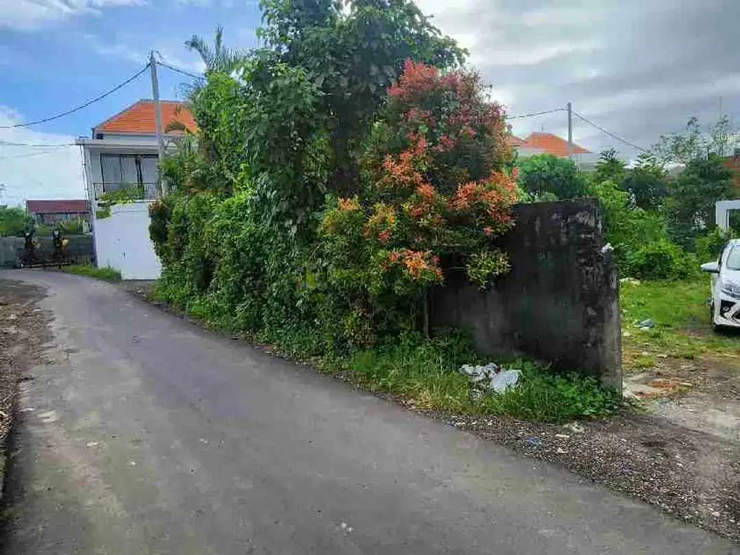 Di jual tanah jantuk angsa pererenan sangat cocok di bangun villa, lingkungan villa pinggir jalan - Image 3 of 8