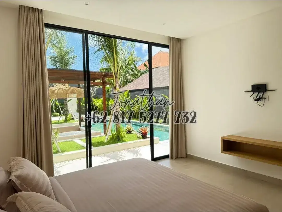 Disewa Leasehold Villa Baru 3 Kamar Kolam Renang Full Furnished di Ungasan Bali 24 Tahun - VSKHE - Image 4 of 10