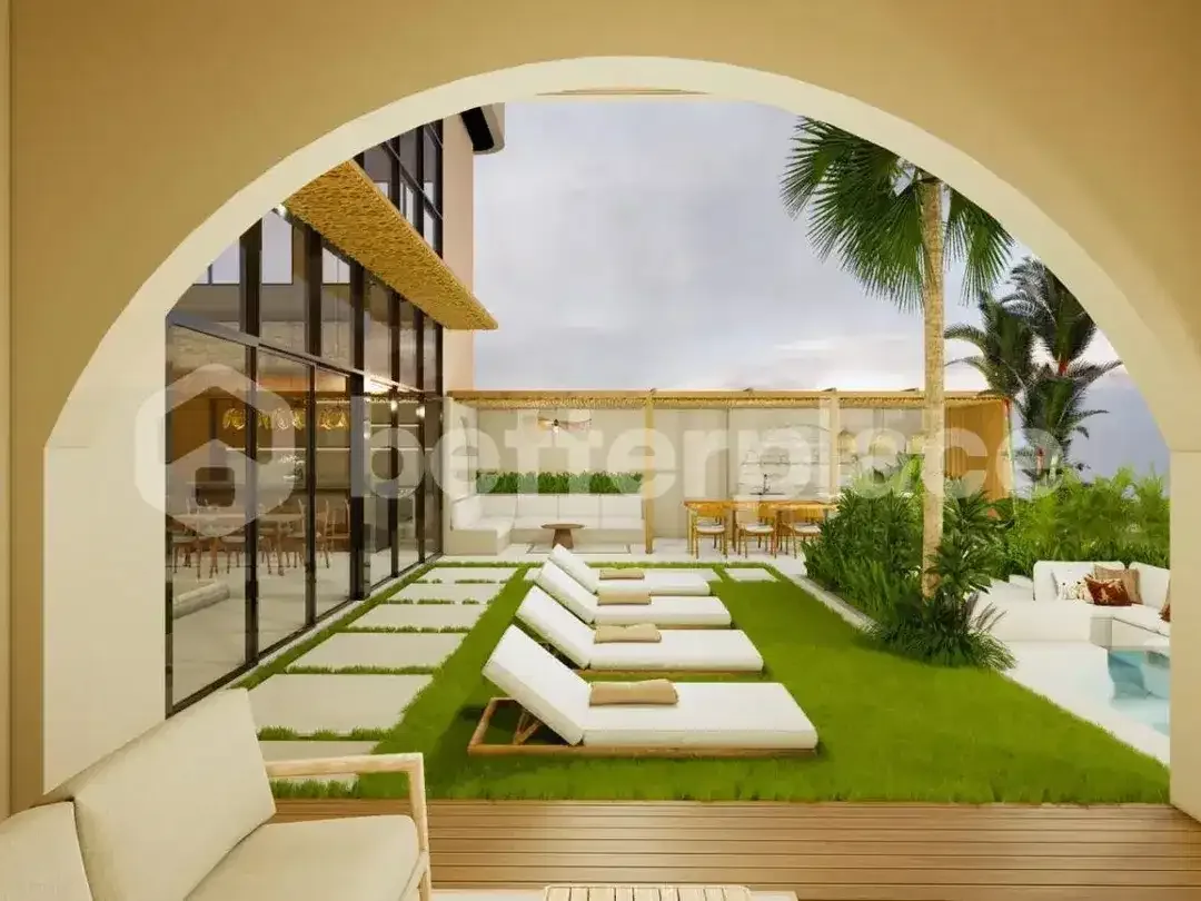 Where Architecture Meets Nature: Exquisite 4-Bedroom Villa in Kaba Kaba Designed with Light, Balance, and Premium Tropical Materials Near Seseh Beach - Image 4 of 10