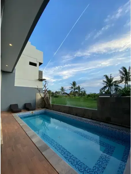 villa baru view sawah & laut pantai Nyanyi - Image 3 of 10