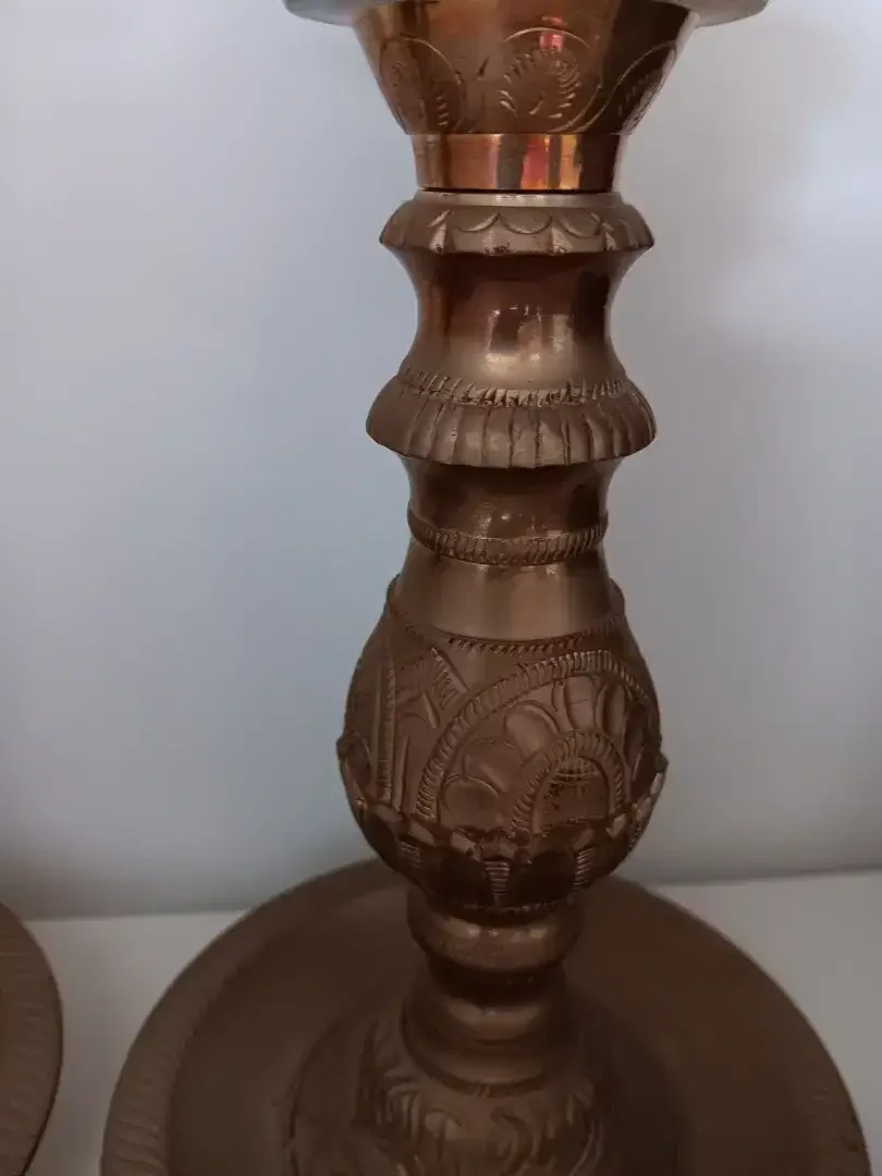 Lampu Minyak Kuningan Asli India 30cm 3.6kg - Image 3 of 3