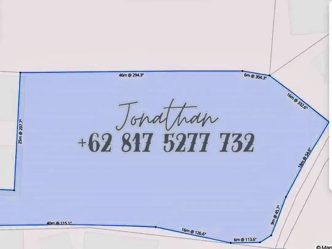 Dijual Tanah Raya Zona Campuran di Batu Bolong Canggu Bali - LSADT - Image 3 of 10