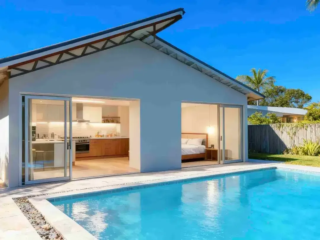 Villa Modern Minimali, View Sungai & Sawah, Harga Hanya 1,055 M @Saba, Gianyar dekat Sanur & Denpasar - Image 6 of 10