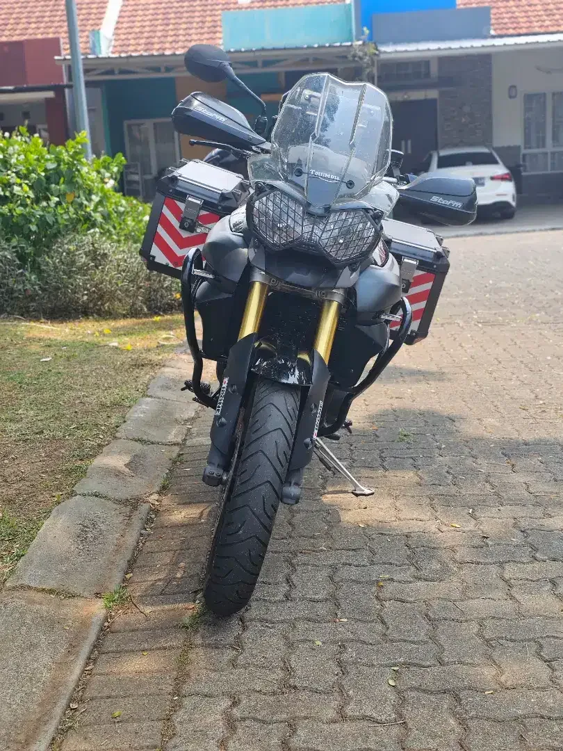 Triumph Tiger 800 2014, Full OHLINS, like new, no PR - Image 3 of 10