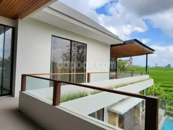 For sale luxury villa in Tumbak Bayuh Pererenan with rice field view - Image 7 of 10