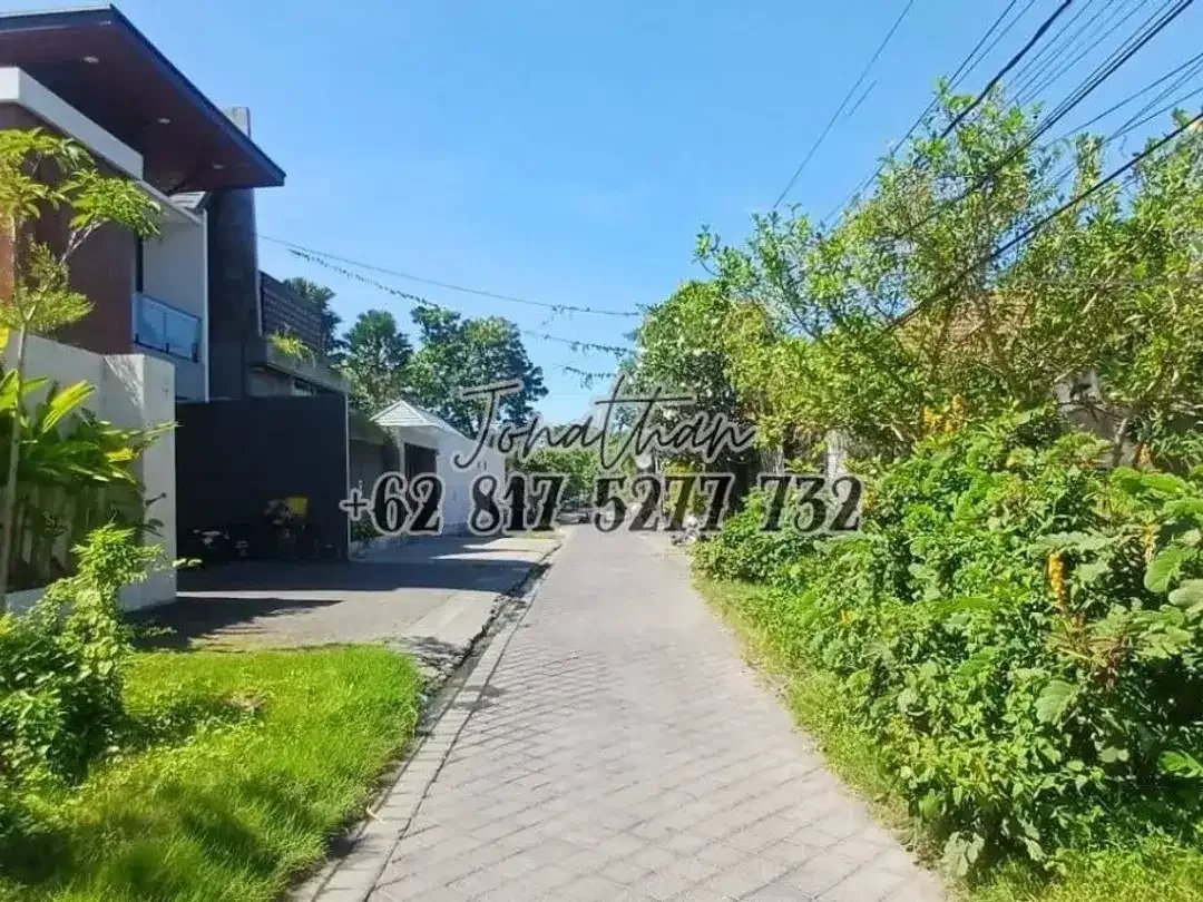 TANAH SIAP BANGUN LOKASI STRATEGIS DI JALAN BIDADARI SEMINYAK KUTA BADUNG - LSZK - Image 4 of 7