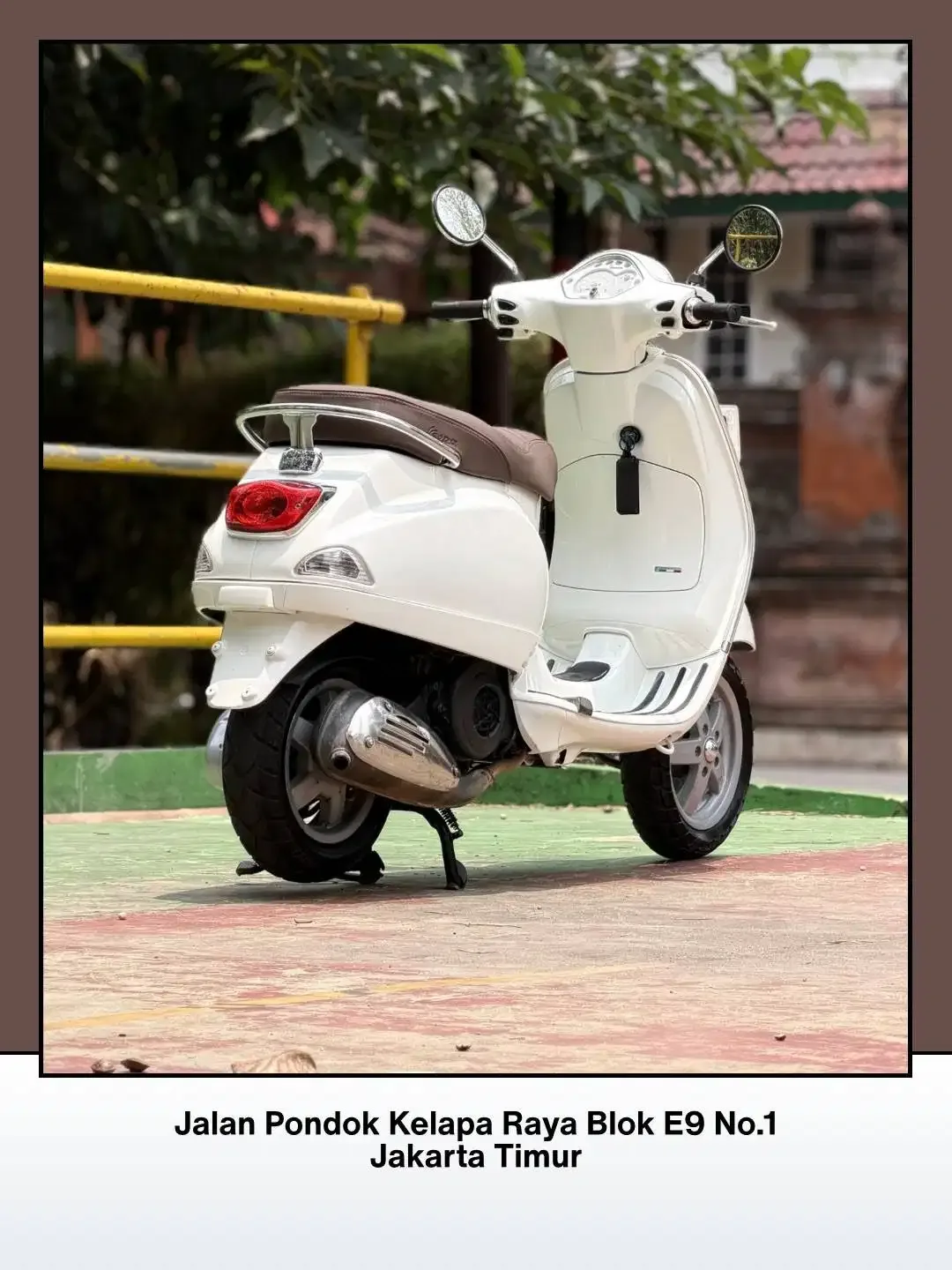TERMURAH PIAGGIO VESPA LX150 3V IE TAHUN 2013 WARNA WHITE INNOCENZA - Image 5 of 6