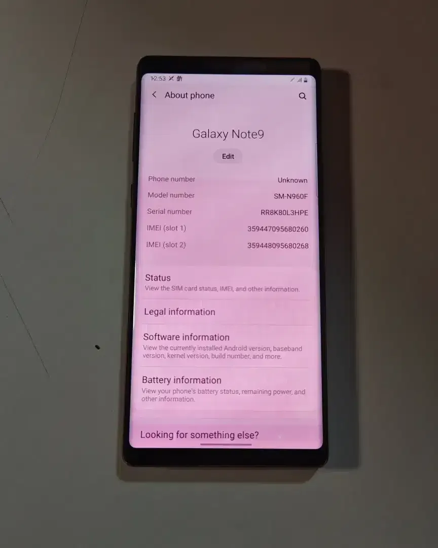 Samsung Galaxy Note 9 6/128GB – SEIN - Image 2 of 3