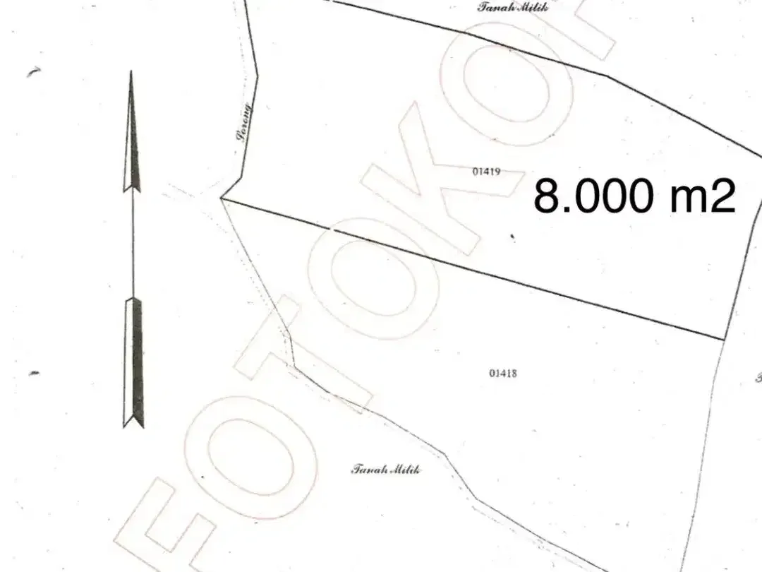 Tanah Luas 3,4 Ha View Laut Eksklusif di Uluwatu - Image 9 of 10