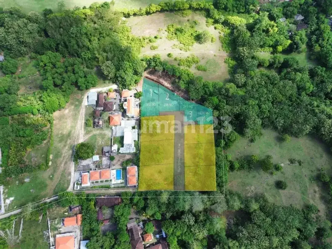 Dijual Tanah di Jln Pantai Balangan - Jimbaran Kawasan Berkembang - Cocok untuk Villa atau Investasi - Image 4 of 5