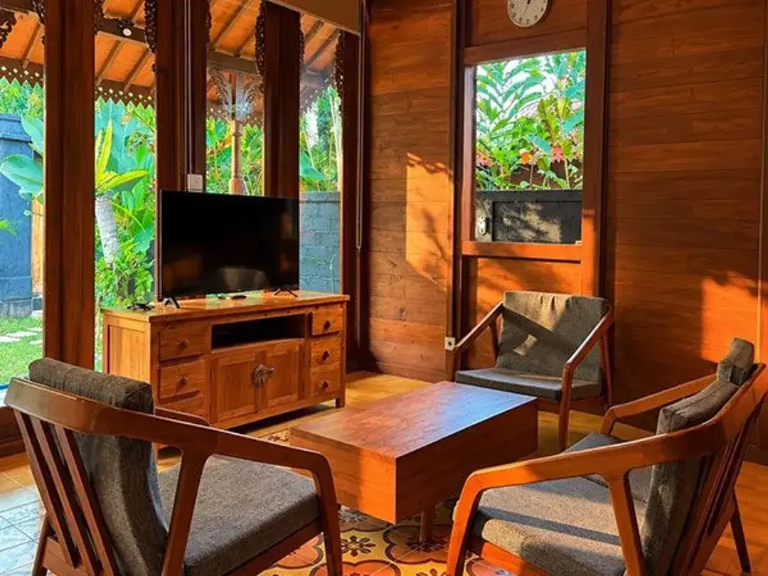 [Amr-049.Tdj-2] 2-Bedroom Private Pool Joglo Villa For Yearly Rent – Mambal, Bali - Image 6 of 10