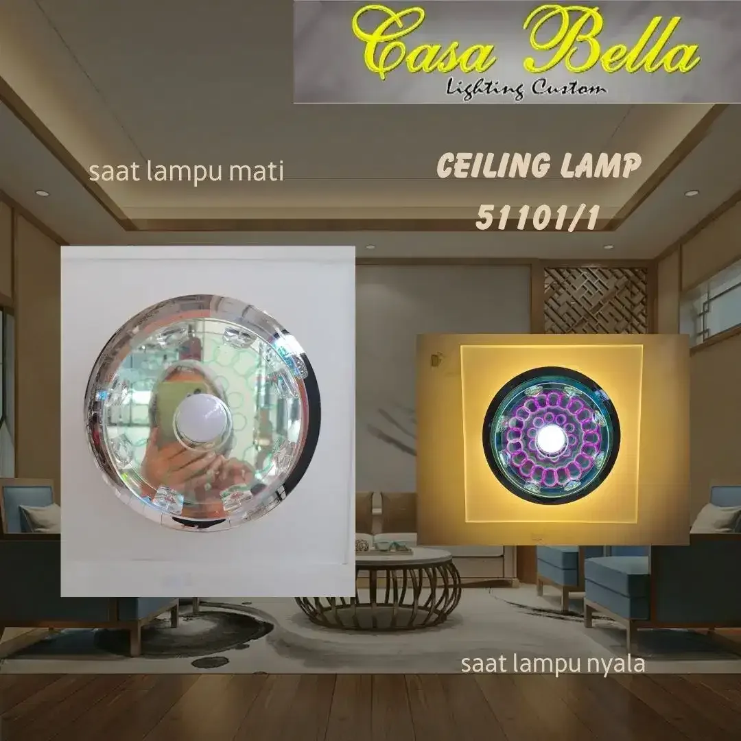 Lampu plafon hias murah - Image 2 of 3