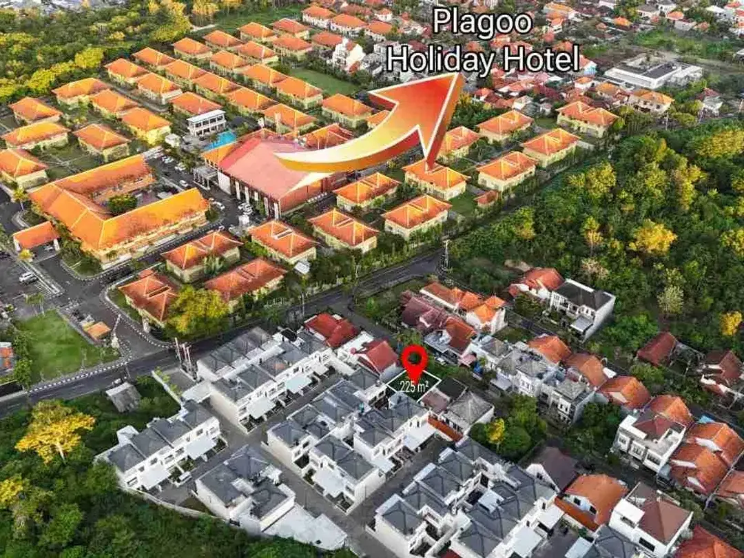 Tanah Strategis Area Villa Taman Mumbul Nusa Dua 225m2 SHM - Image 3 of 10