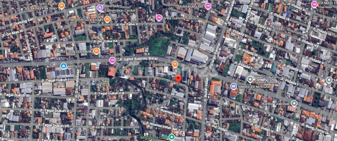 Tanah Strategis Jalan Nuansa Indah Utara, Buluh Indah, Denpasar - Image 2 of 4
