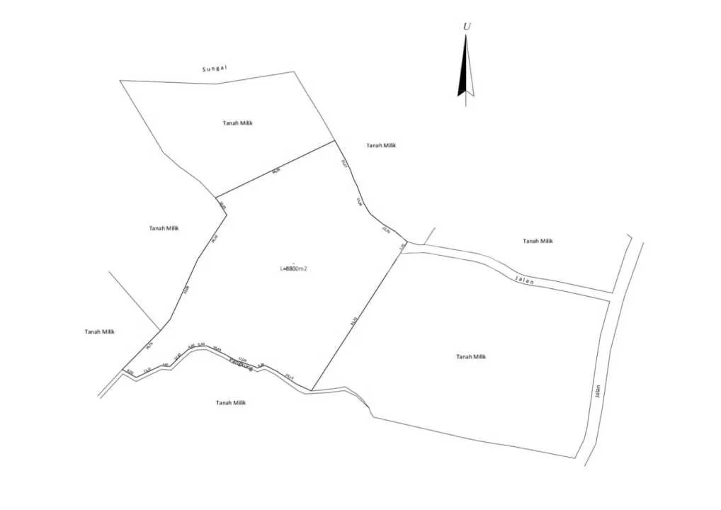 Dijual Tanah Luas 88 Are Selemadeg Barat - Image 1 of 4