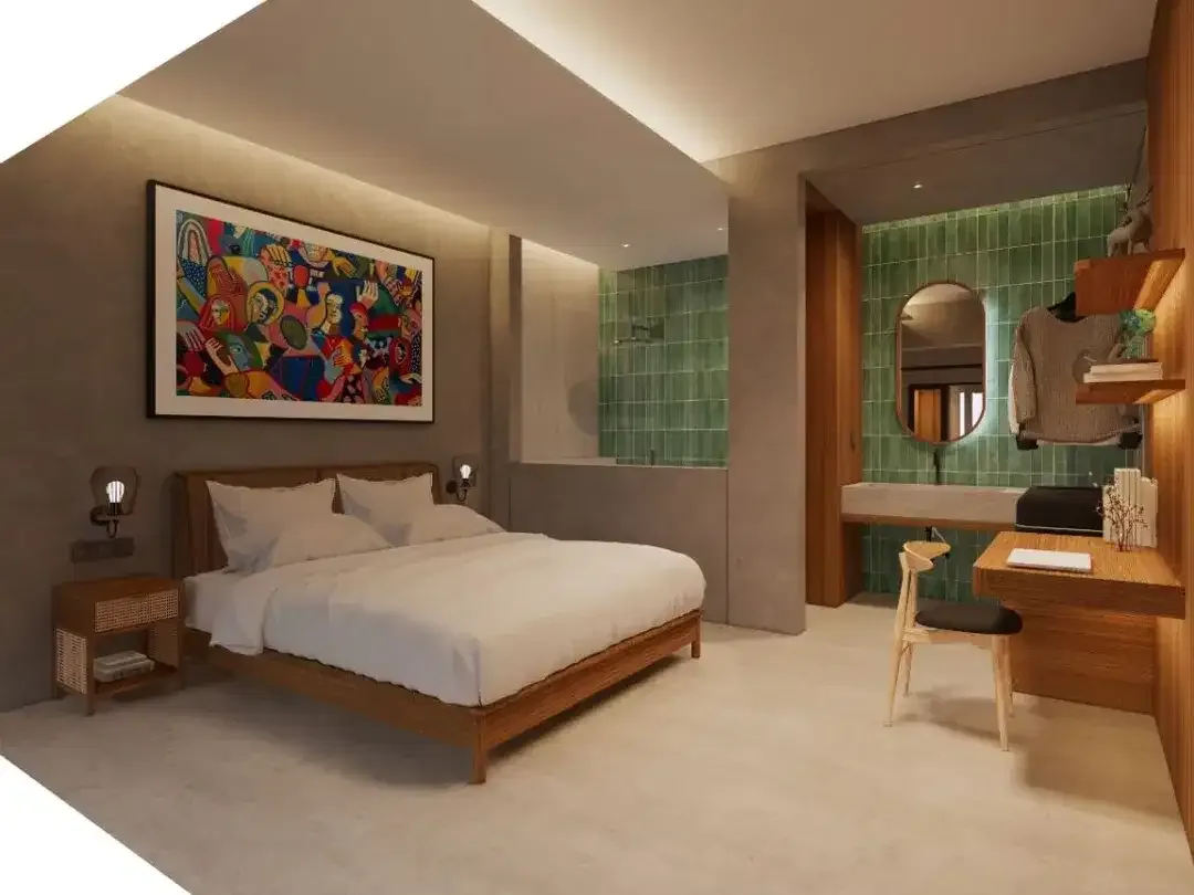 Exclusive 29-Year Leasehold Villa n Canggu with Private Pool, Walking Distance to Lifestyle Destinations – Modern Tropical Design - Image 6 of 10