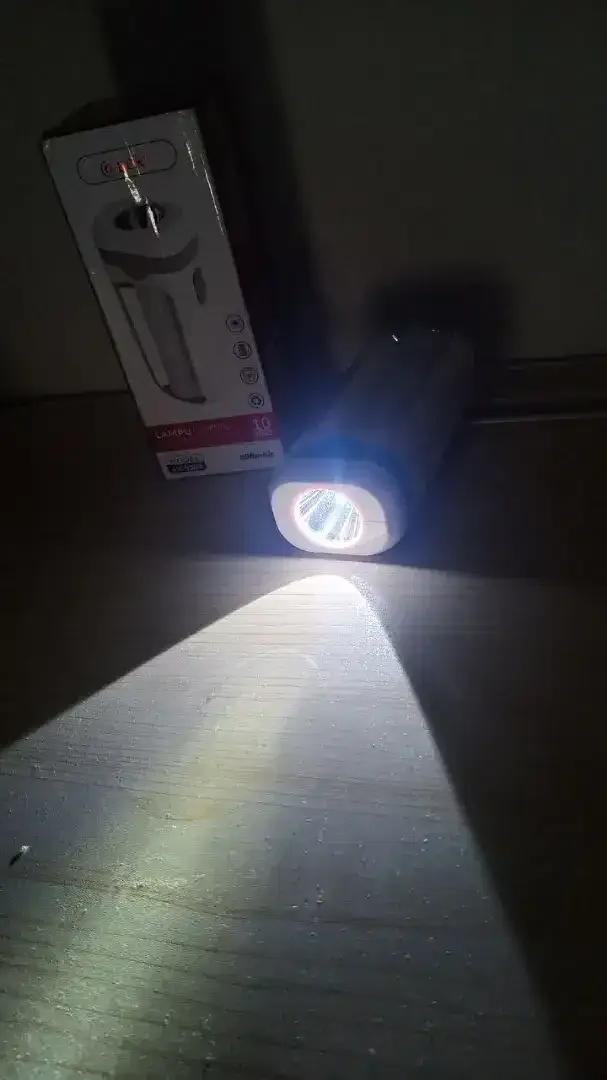 50rb BARU-Senter Tangan/Lampu Emergency  Merk Aoki 1Watt - Image 2 of 4