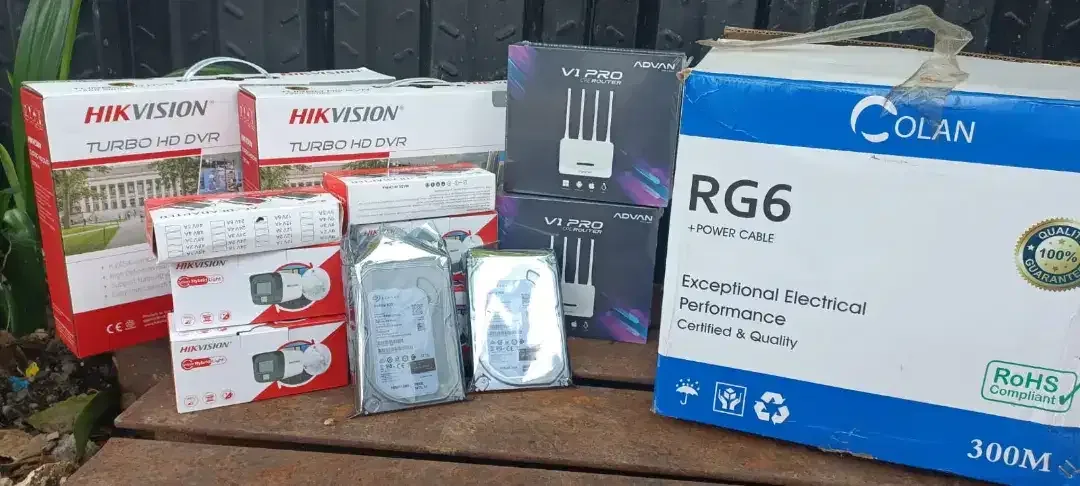 PAKET CCTV 8 KAMERA, CCTV HIKVISION, CCTV HILOOK, GRATIS SURVE - Image 4 of 4