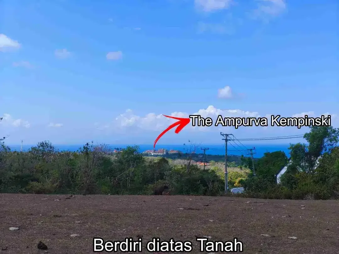 Tanah Besar Murah View Laut Nusa Dua Selatan Badung Bali - Image 5 of 10