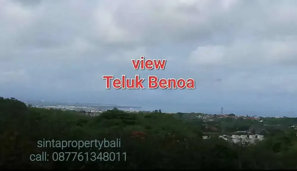 Jual tanah FULL VIEW dharmawangsa Benoa,nusa dua Bali, kawasan villa - Image 2 of 10