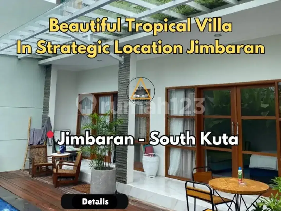 BEAUTIFUL TROPICAL VILLA LOCATED AT JIMBARAN - Image 1 of 5