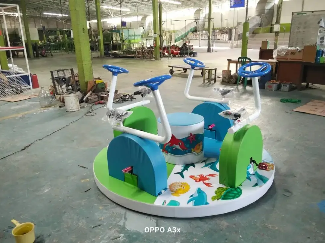 mini cycle - sepeda terbang softplay playground indoor - bahan mbtech - Image 2 of 4