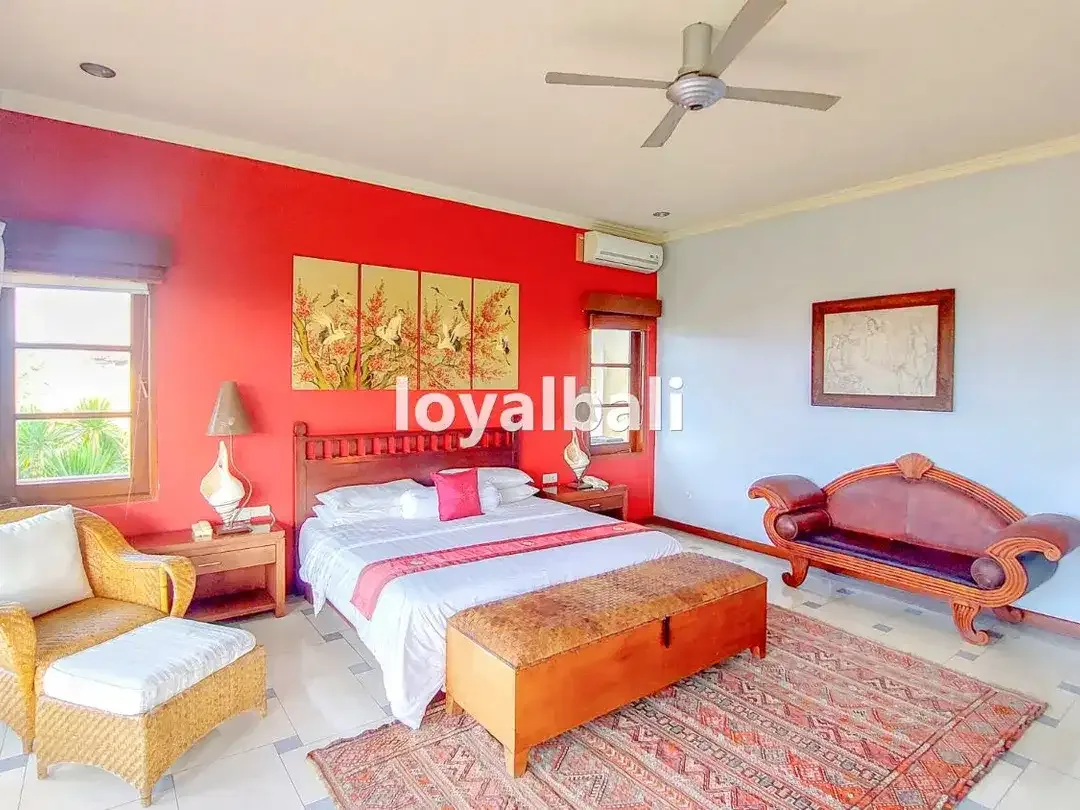 Villa, Villa 3 Kamar Tidur dengan Pemandangan Teluk di Jimbaran, Badung, Bali - Image 10 of 10