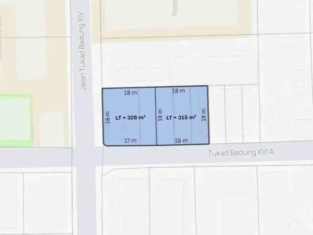 DIJUAL TANAH PREMIU DI RENON DENPASAR - Image 4 of 4