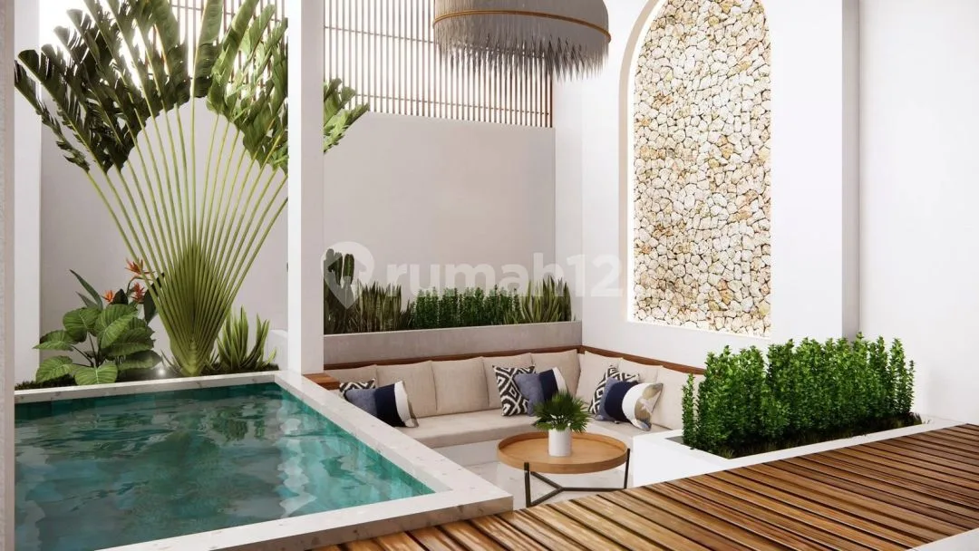 Villa Baru Santorini Terbagus di Konplek Dekat Akses Jalan Tol - Image 1 of 4
