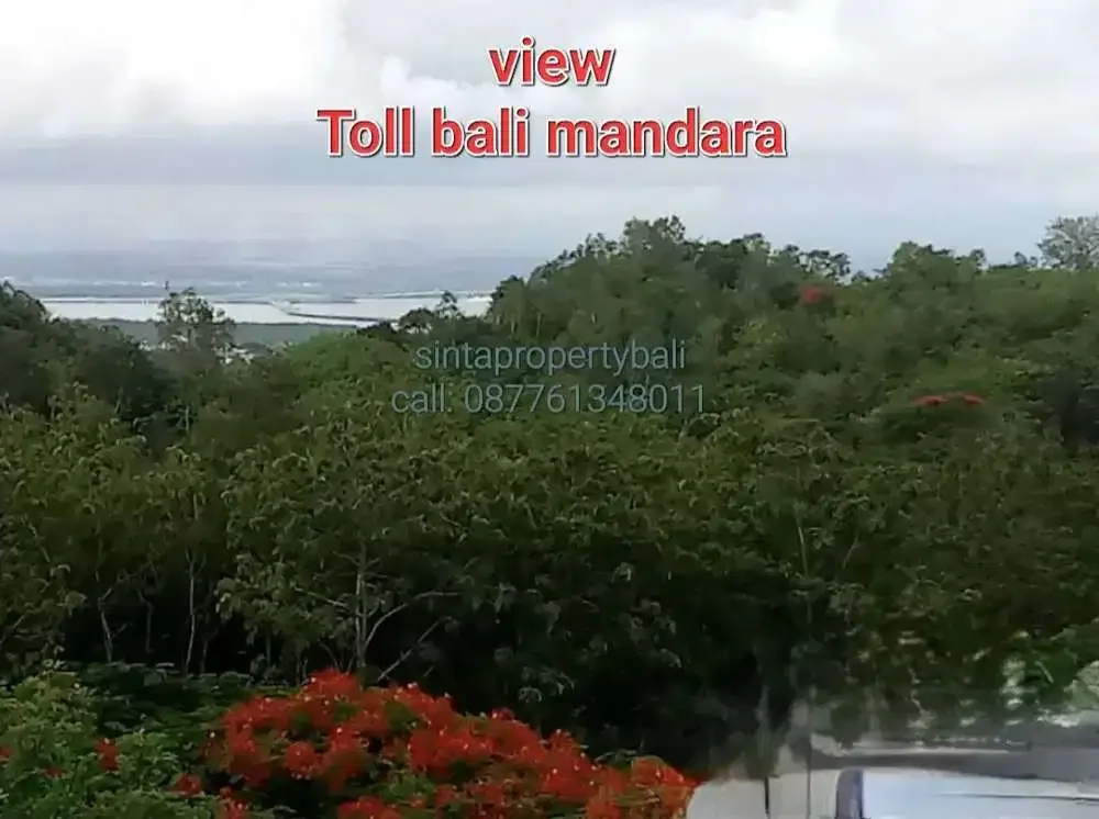 Jual tanah FULL VIEW dharmawangsa Benoa,nusa dua Bali, kawasan villa - Image 3 of 10