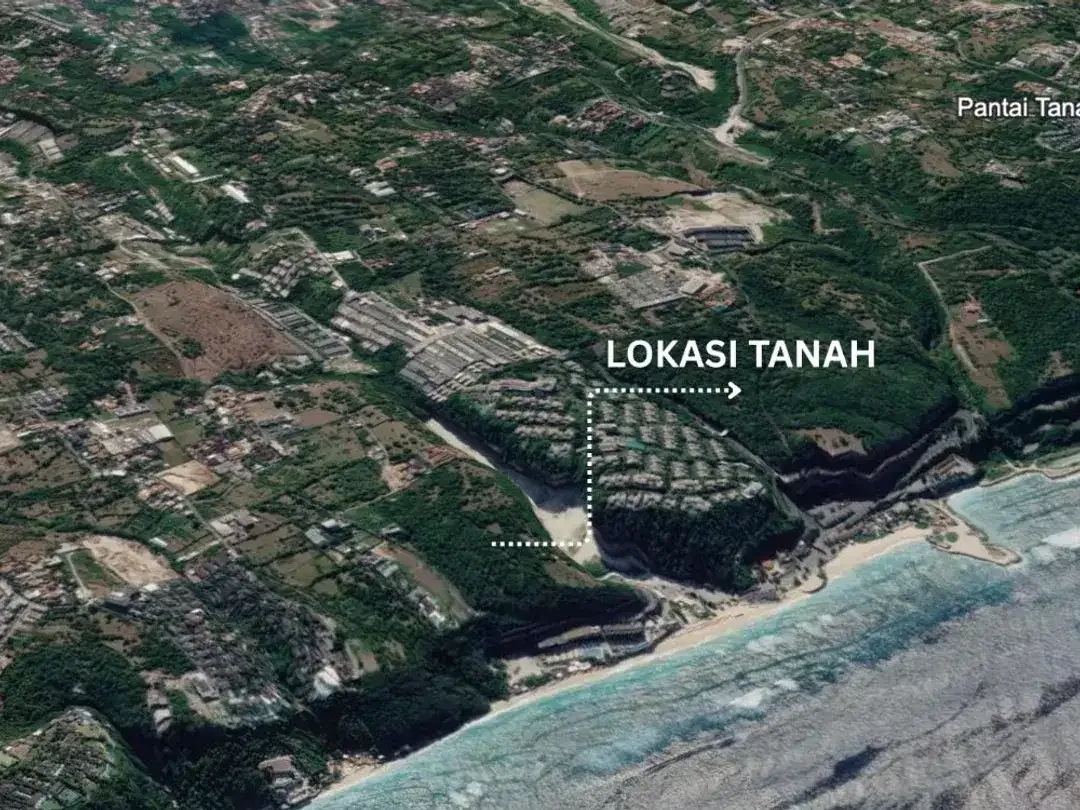 FOR SALE - PREMIUM CLIFFSIDE LAND WITH PANORAMIC OCEAN VIEW UNGASAN, BALI - Image 3 of 5