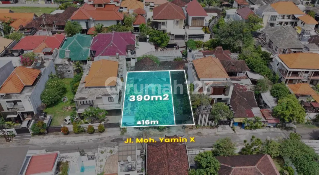 Tanah Premium di Moh Yamin Renon Dk Sanur Badak Agung Hayam Wuruk - Image 1 of 4