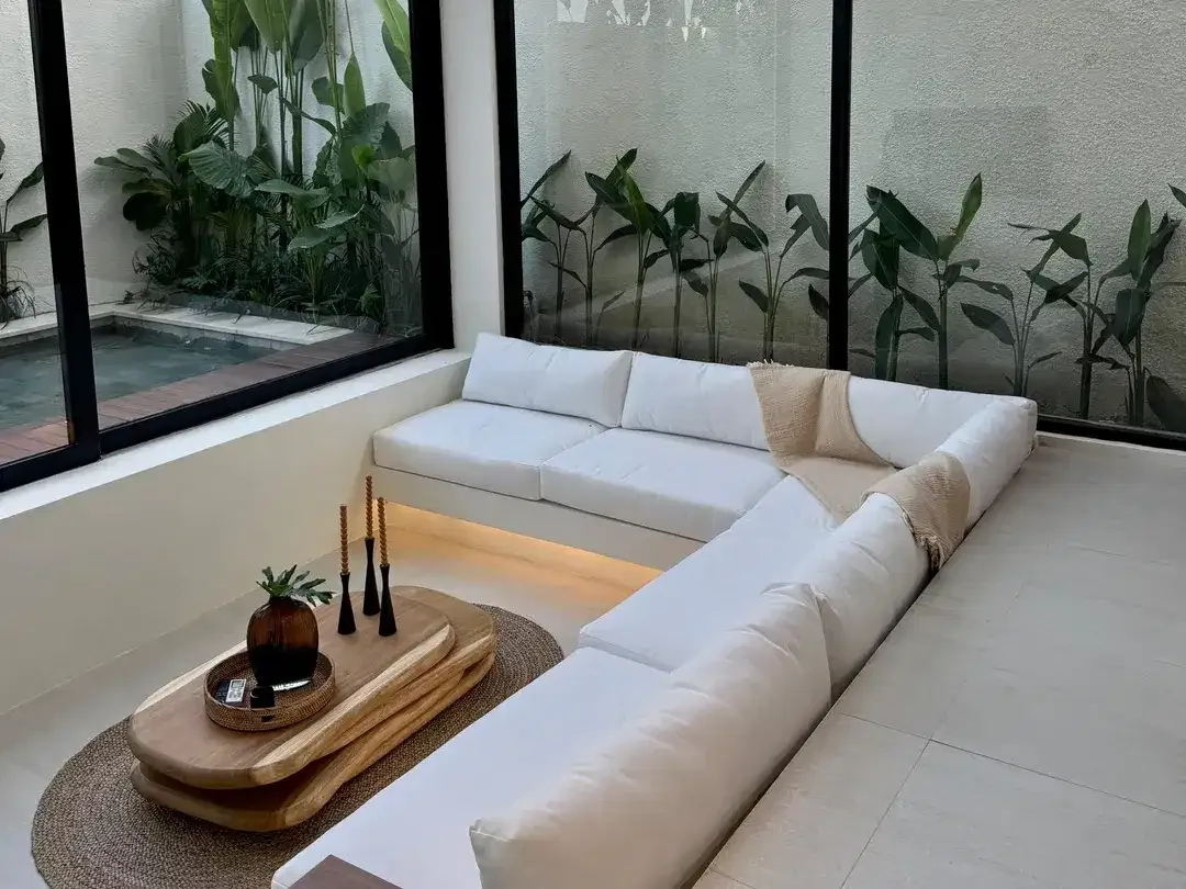 Designer Villa of 2-BR at the Beachside of Pererenan for leasehold - Image 3 of 8