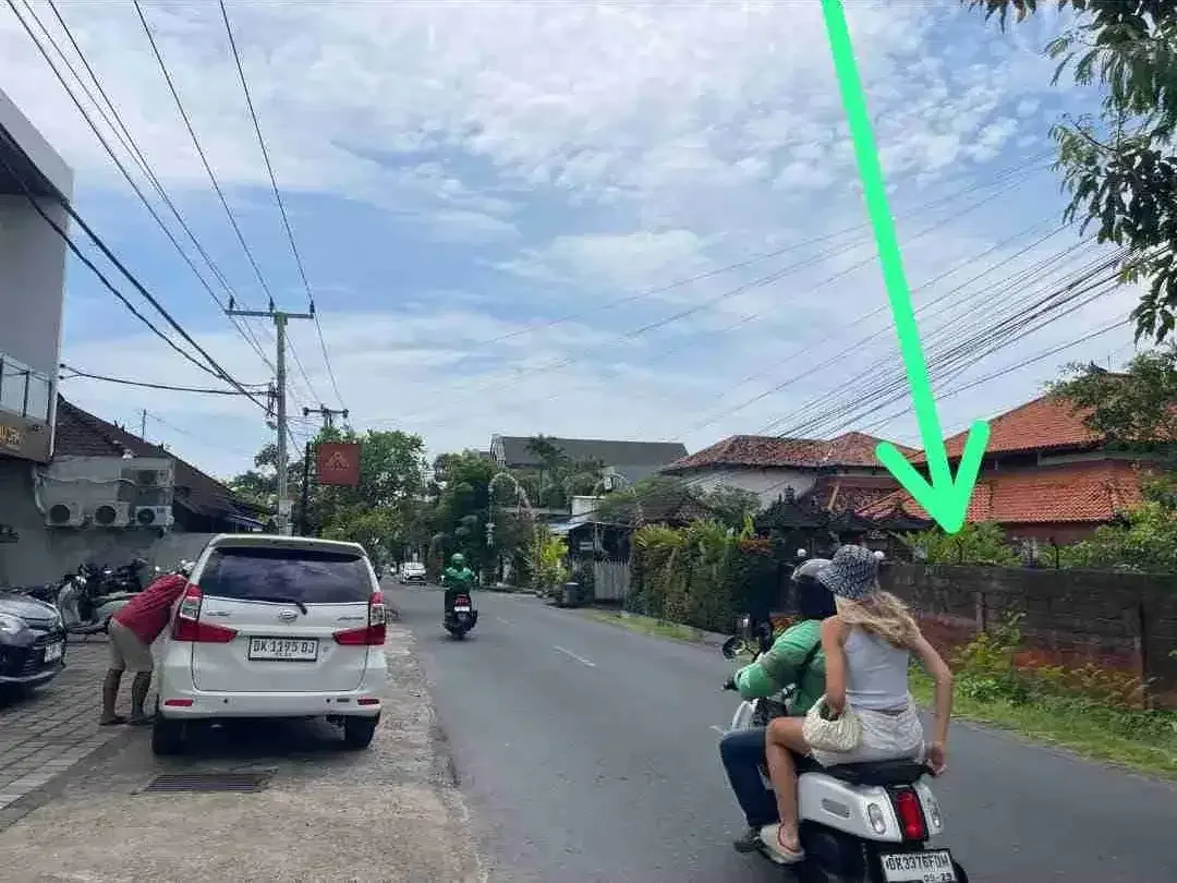 tanah bagus pinggir jalan raya aspal Babakan canggu cocok untuk segala jenis usaha - Image 4 of 6