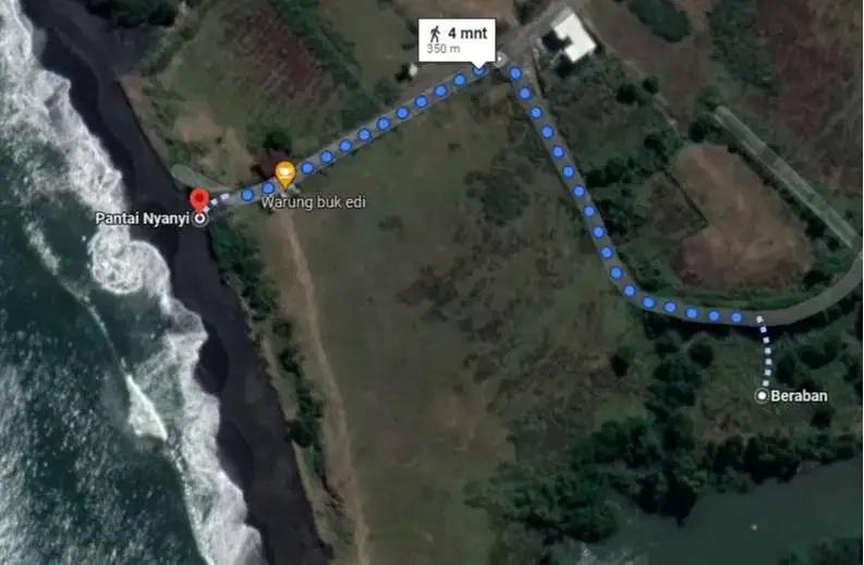 DIJUAL TANAH VIEW PANTAI NYANYI TABANAN - Image 1 of 8