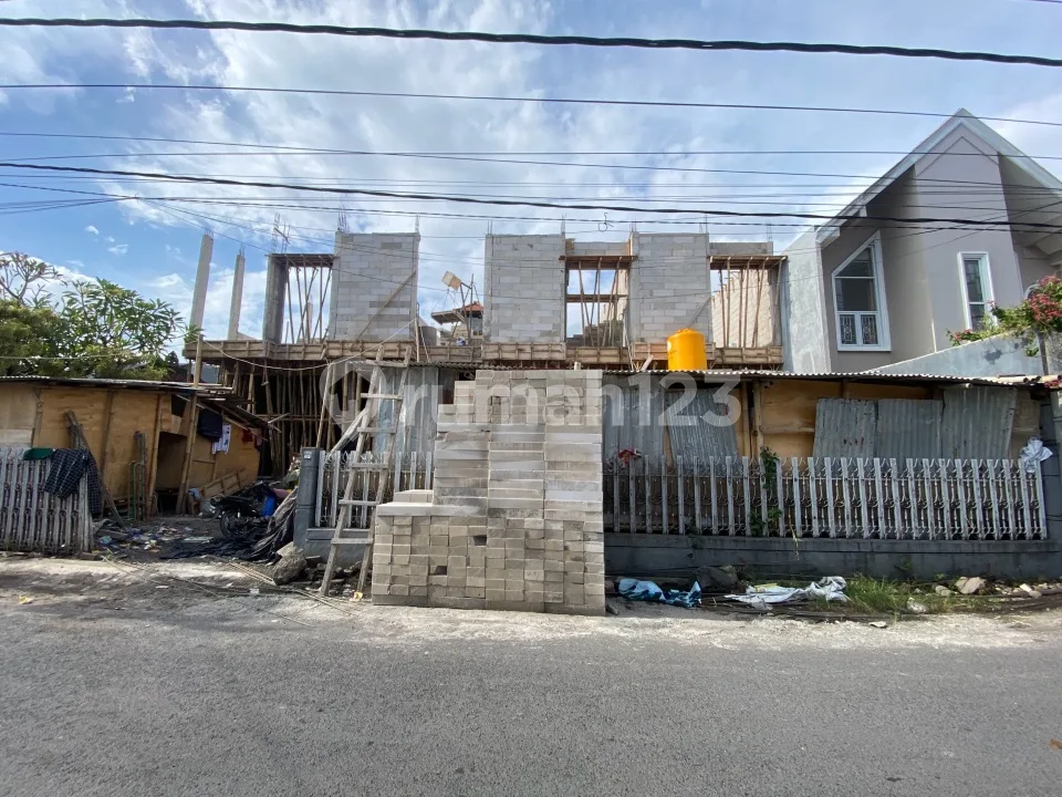 Ruko Baru 4 Unit di Jalan Gunung Karang Denpasar Barat Harga Murah Area Strategis - Image 1 of 4