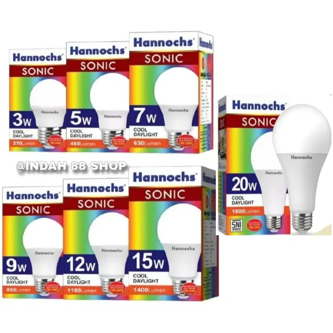 Bohlam / Lampu LED Hannochs SONIC / Bola Lampu Balon - Image 1 of 1