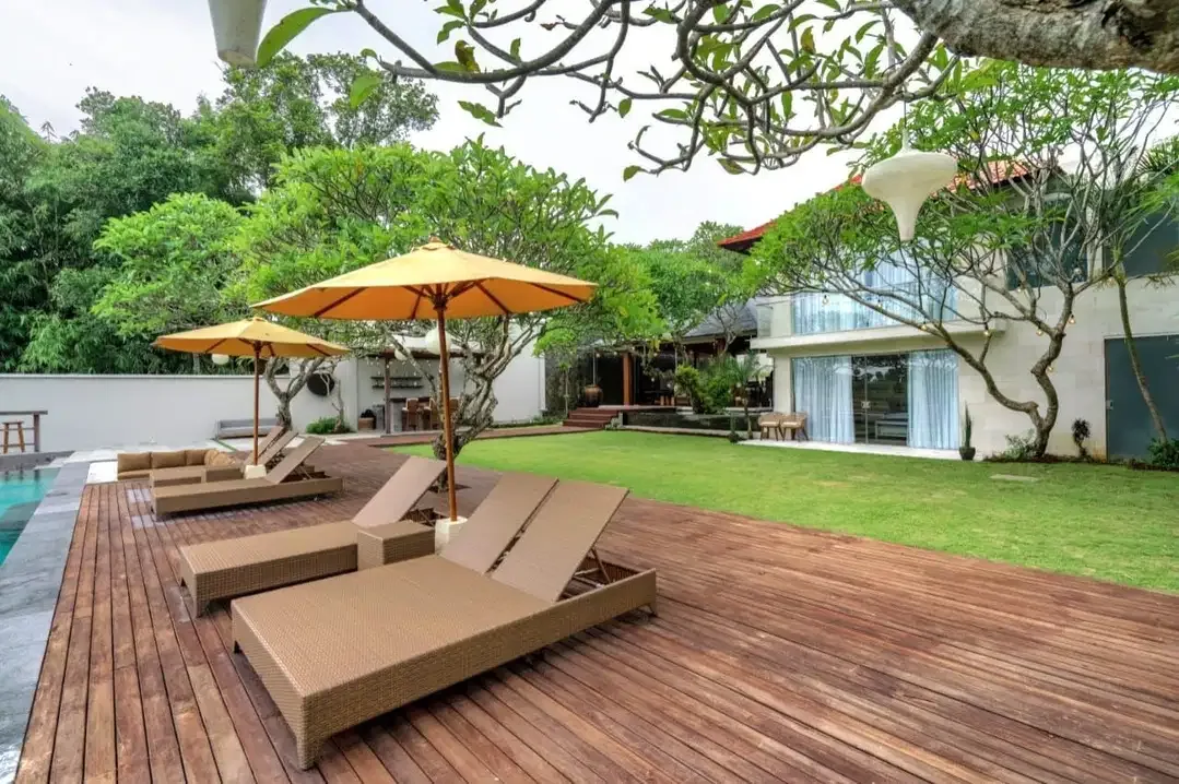 dijual villa view sawah canggu - Image 2 of 10