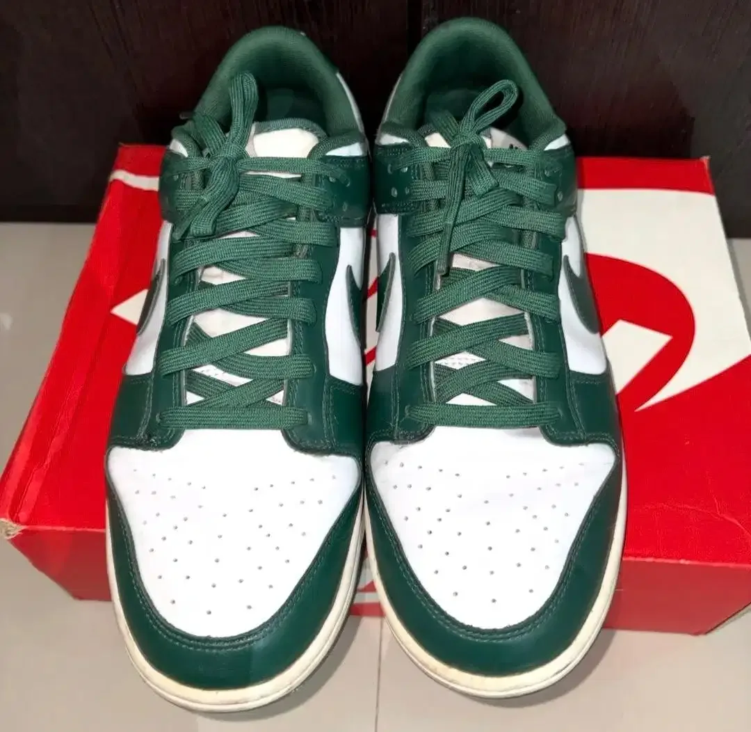 Nike Dunk Low Spartan Green - Image 4 of 7