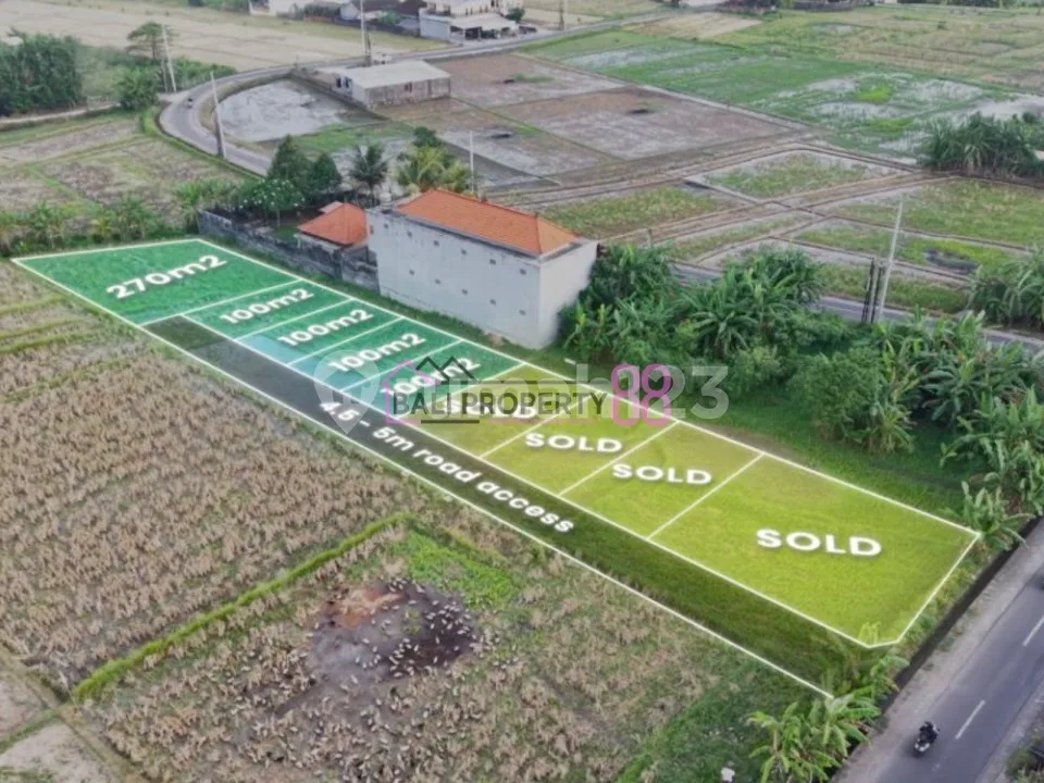 Jual Tanah Kavling Beraban Kedungu Utara LT 100 M2 - Image 3 of 4
