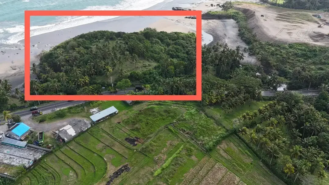Dijual Tanah Tebing Pantai Bonian Tabanan - Image 8 of 10